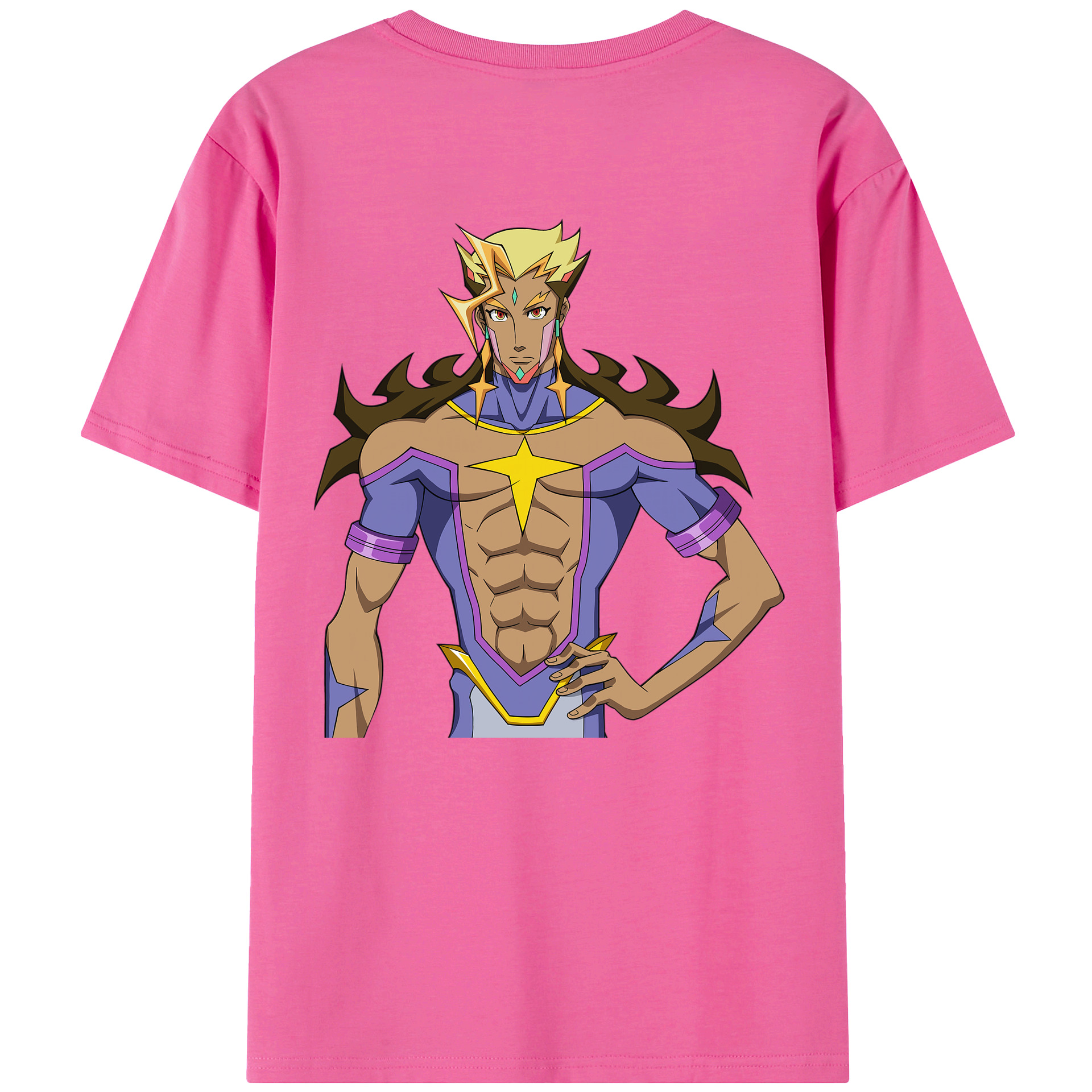 （画像用） 遊☆戯☆王 Yu-Gi-Oh! レディース半袖Tシャツ(バックプリント)